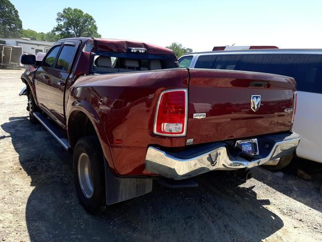 3C63RRML6JG423424 - 2018 RAM 3500 LARAM MAROON photo 3