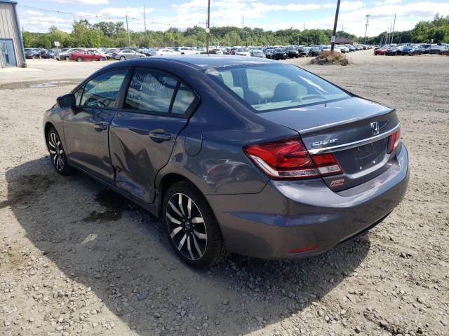 2HGFB2F94FH511965 - 2015 HONDA CIVIC EXL Boz foto 3