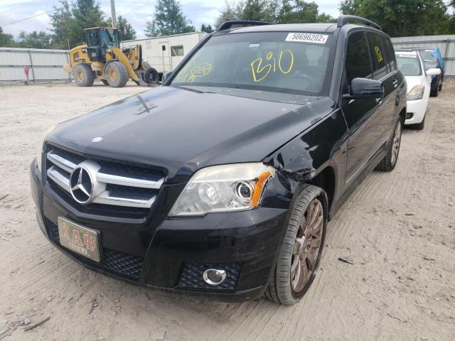 WDCGG8HB6CF786784 - 2012 MERCEDES-BENZ GLK 350 4M BLACK photo 2