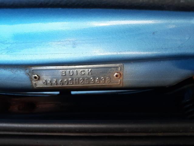 444695H253638 - 1965 BUICK SKYLARK BLUE photo 10