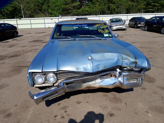 444695H253638 - 1965 BUICK SKYLARK BLUE photo 9