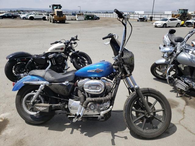 1HD1CTC10DC440871 - 2013 HARLEY-DAVIDSON XL1200C BLUE photo 9