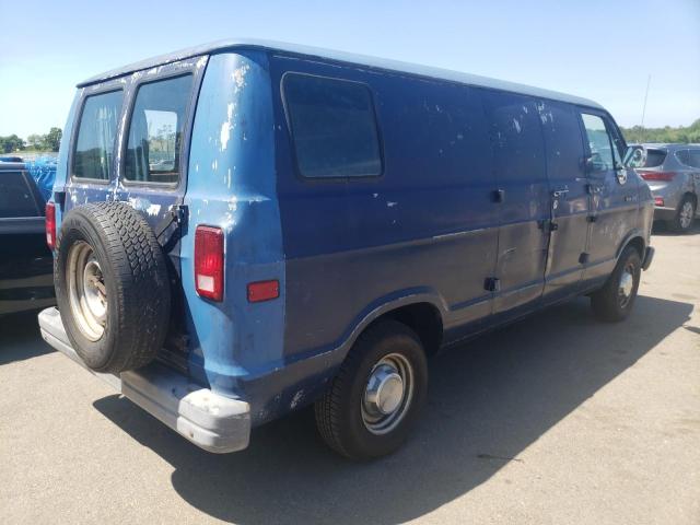 2B7HB21Y6NK143571 - 1992 DODGE RAM VAN B2 BLUE photo 4