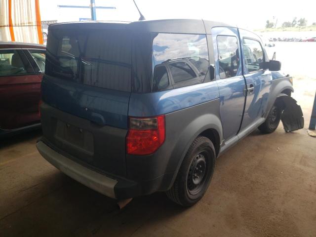 5J6YH18368L000704 - 2008 HONDA ELEMENT LX BLUE photo 4