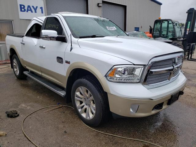 1C6RR7PT8DS672539 - 2013 RAM 1500 LONGH WHITE photo 1