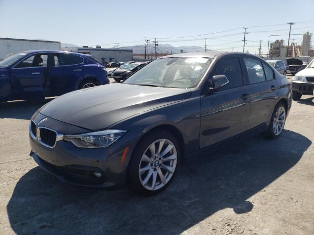 WBA8A3C56JA357751 - 2018 BMW 320 XI GRAY photo 2