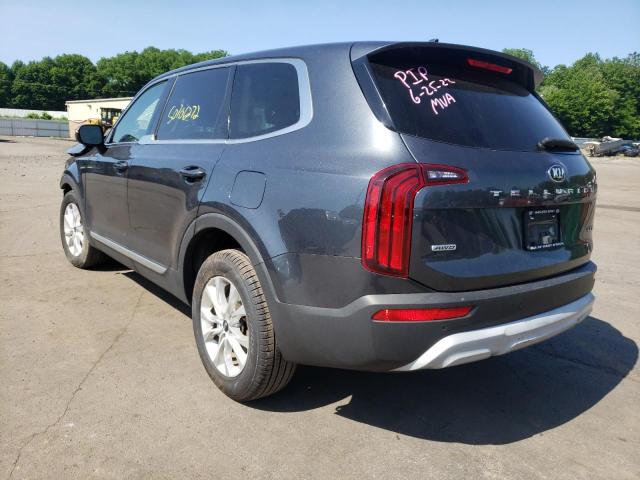 5XYP2DHCXLG019149 - 2020 KIA TELLURIDE BLACK photo 3