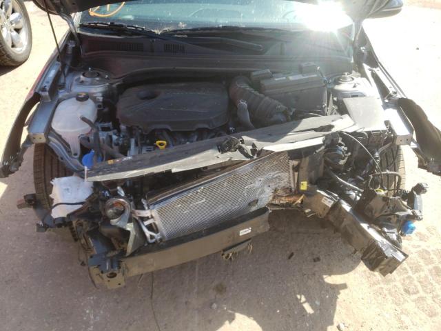 3KPF44AC6NE453830 - 2022 KIA FORTE GT GRAY photo 7