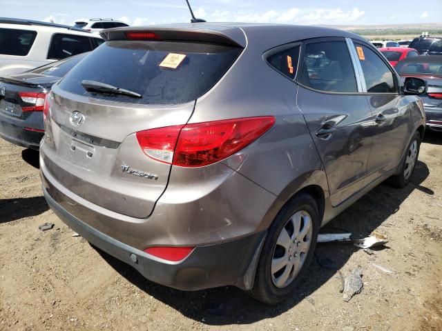 KM8JT3AB6DU567708 - 2013 HYUNDAI TUCSON GL BROWN photo 4