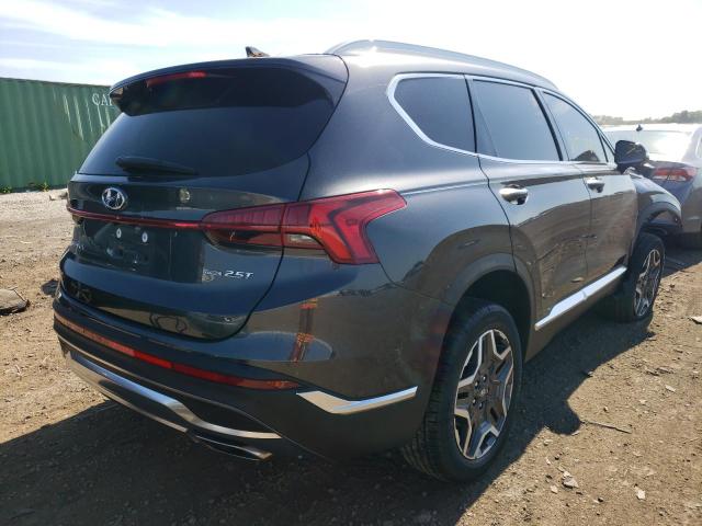 5NMS4DAL1NH399666 - 2022 HYUNDAI SANTA FE BLACK photo 4