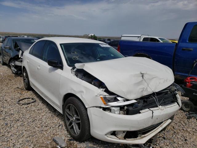 3VW2K7AJ2EM207705 - 2014 VOLKSWAGEN JETTA BASE 白色 照片 1