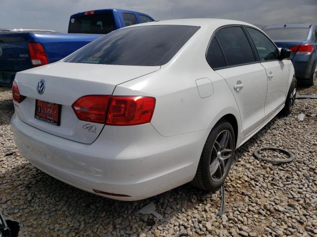 3VW2K7AJ2EM207705 - 2014 VOLKSWAGEN JETTA BASE 白色 照片 4