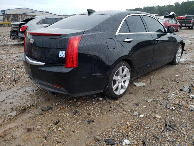 1G6AA5RA3G0101282 - 2016 CADILLAC ATS BLACK photo 4