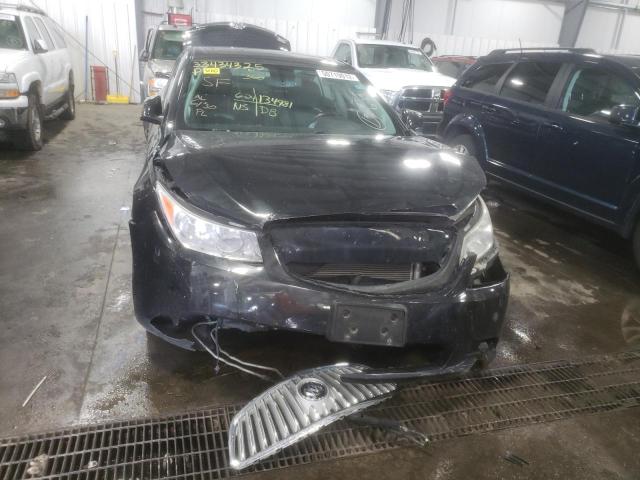 1G4GG5G31CF222535 - 2012 BUICK LACROSSE P BLACK photo 9