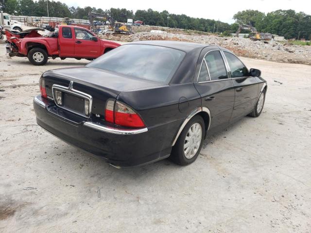 1LNHM86S75Y620041 - 2005 LINCOLN LS BLACK photo 4