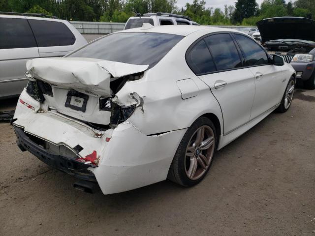 WBAFU9C5XDDY70702 - 2013 BMW 550 XI WHITE photo 4