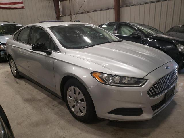 3FA6P0G70DR290714 - 2013 FORD FUSION S SILVER photo 1