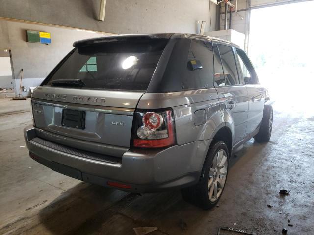 SALSF2D40DA806557 - 2013 LAND ROVER RANGE ROVE SILVER photo 4