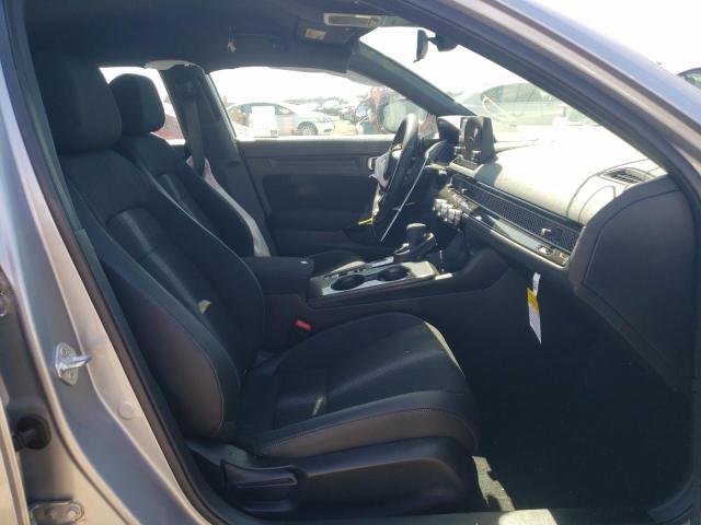 2HGFE2F58NH579284 - 2022 HONDA CIVIC SPOR SILVER photo 5
