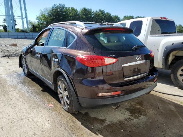 JN1AJ0HR0AM757255 - 2010 INFINITI EX35 BASE Bənövşəyi foto 3