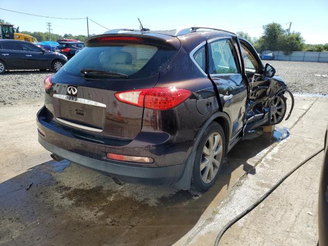 JN1AJ0HR0AM757255 - 2010 INFINITI EX35 BASE Bənövşəyi foto 4