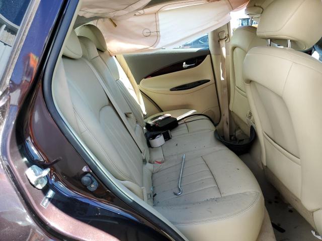 JN1AJ0HR0AM757255 - 2010 INFINITI EX35 BASE Bənövşəyi foto 6