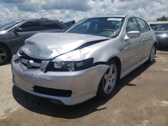 19UUA66256A033820 - 2006 ACURA 3.2 TL SILVER photo 2