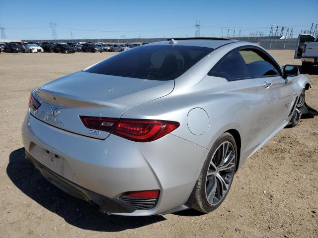 JN1EV7EK7HM363915 - 2017 INFINITI Q60 PREMIU SILVER photo 4