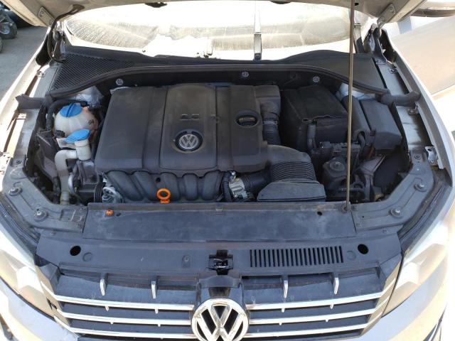 1VWCP7A36CC080740 - 2012 VOLKSWAGEN PASSAT SEL BLUE photo 7