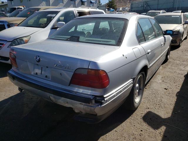 WBAGJ8320WDM16068 - 1998 BMW 7 SERIES SILVER photo 4