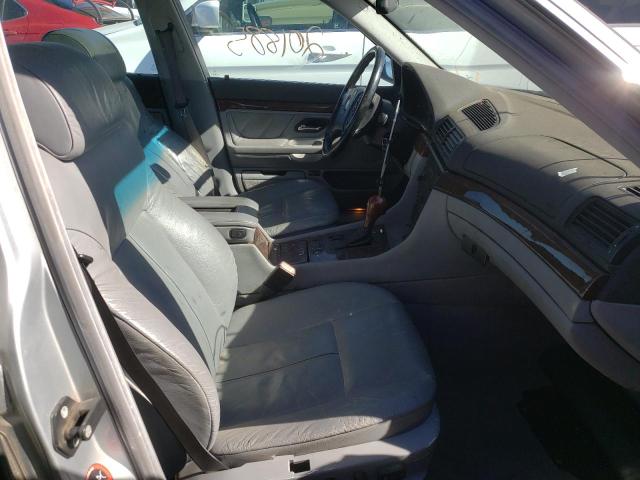 WBAGJ8320WDM16068 - 1998 BMW 7 SERIES SILVER photo 5