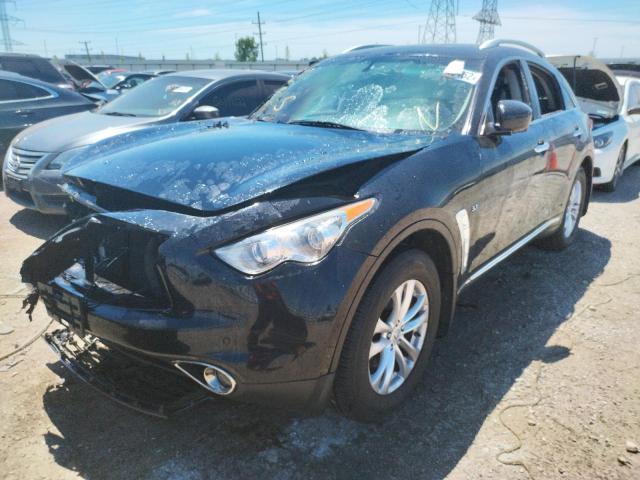 JN8CS1MW8DM174073 - 2013 INFINITI FX37 BLACK photo 2