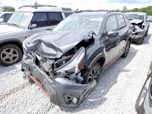 JF2SKALCXMH532881 - 2021 SUBARU FORESTER S Boz foto 2