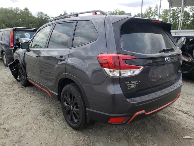 JF2SKALCXMH532881 - 2021 SUBARU FORESTER S Boz foto 3