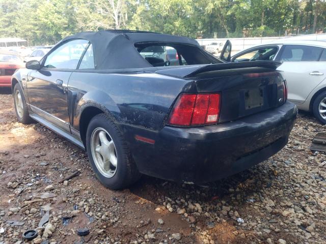 1FAFP444XYF184274 - 2000 FORD MUSTANG BLACK photo 3