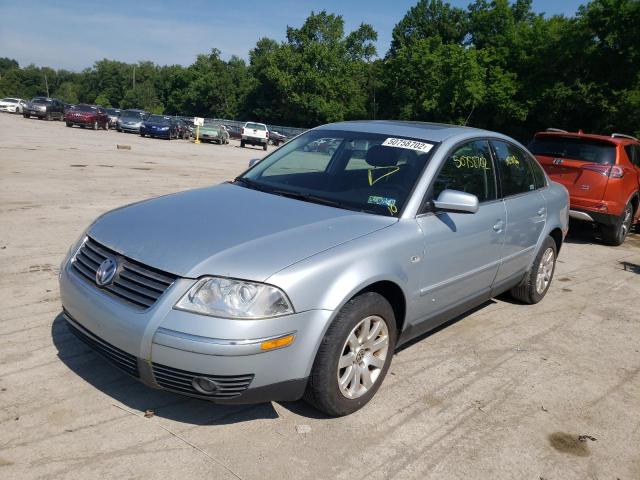 WVWPD63B03E415345 - 2003 VOLKSWAGEN PASSAT GLS SILVER photo 2