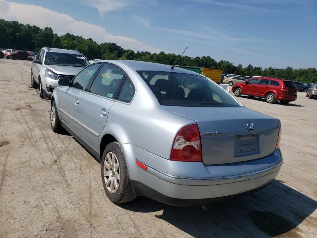 WVWPD63B03E415345 - 2003 VOLKSWAGEN PASSAT GLS SILVER photo 3