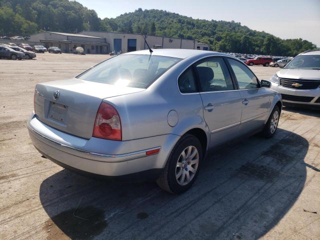 WVWPD63B03E415345 - 2003 VOLKSWAGEN PASSAT GLS SILVER photo 4