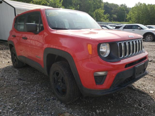 ZACNJBAB4KPJ99207 - 2019 JEEP RENEGADE S Qırmızı foto 1