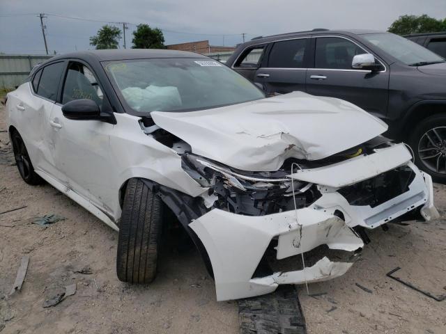 3N1AB8DV3NY225161 - 2022 NISSAN SENTRA SR WHITE photo 1