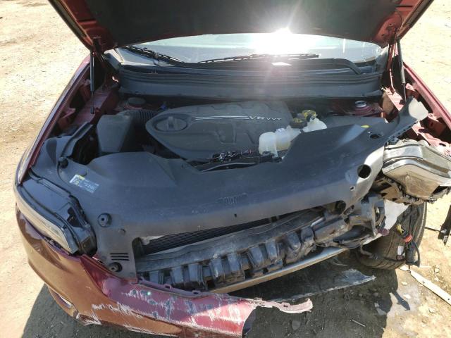 1C4PJMDX9KD251573 - 2019 JEEP CHEROKEE L BURGUNDY photo 7