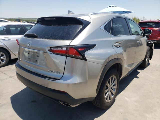 JTJYARBZXG2028691 - 2016 LEXUS NX 200T BA GRAY photo 4