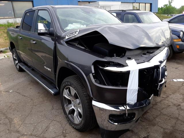 1C6SRFJT0MN731733 - 2021 RAM 1500 LARAM GRAY photo 1