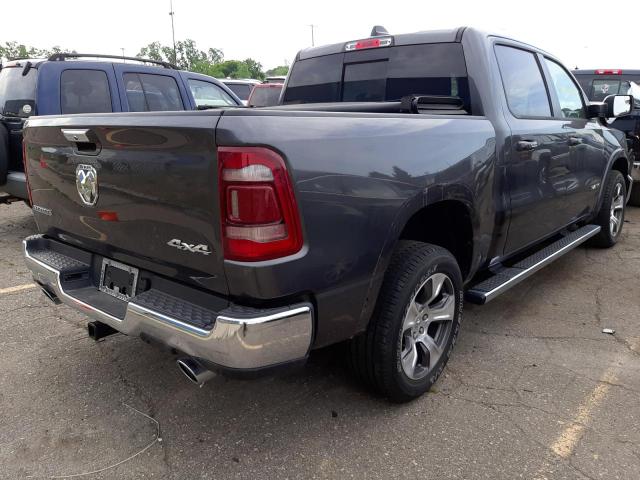 1C6SRFJT0MN731733 - 2021 RAM 1500 LARAM GRAY photo 4