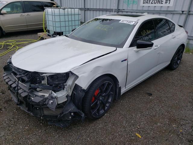 19UUB7F02MA800196 - 2021 ACURA TLX TYPE S WHITE photo 2