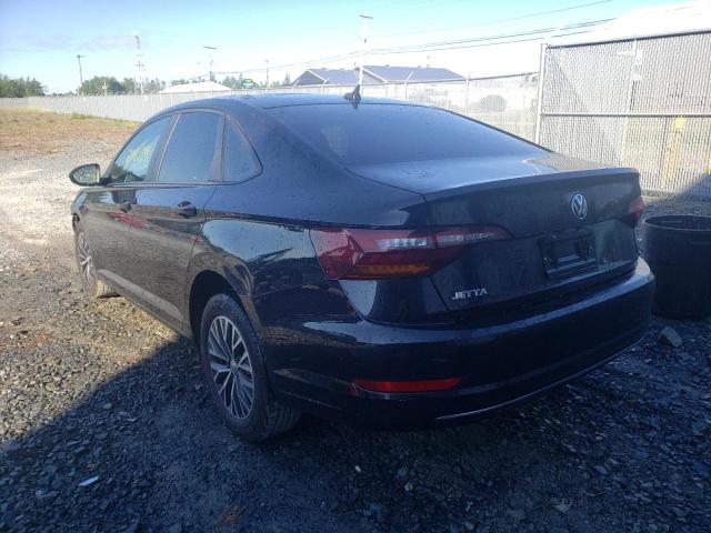 3VWE57BU7KM024471 - 2019 VOLKSWAGEN JETTA SEL BLACK photo 3