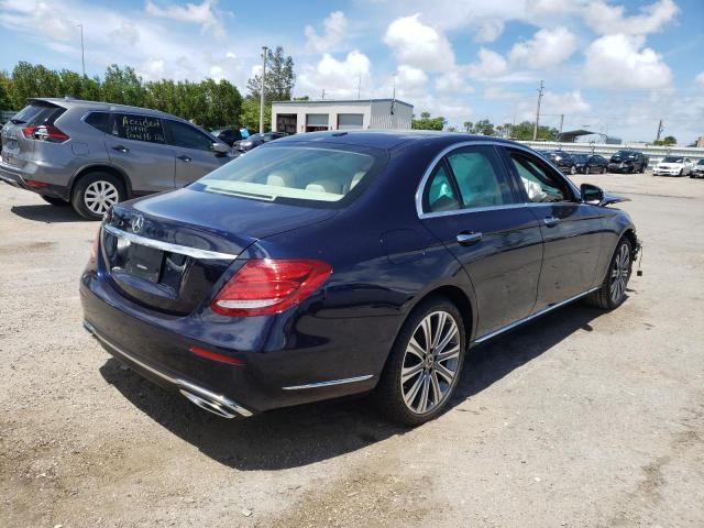 WDDZF8DB2LA719075 - 2020 MERCEDES-BENZ E 350 BLUE photo 4