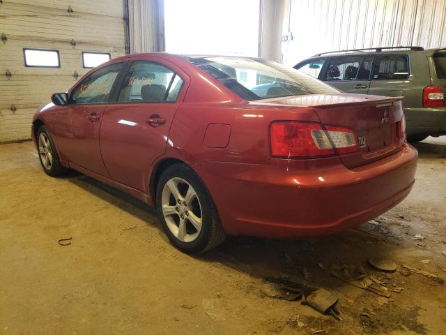 4A3AB36F39E006903 - 2009 MITSUBISHI GALANT RED photo 3