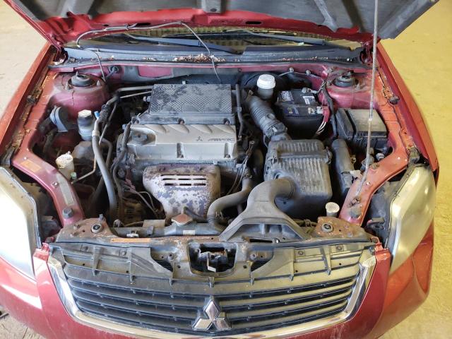 4A3AB36F39E006903 - 2009 MITSUBISHI GALANT RED photo 7