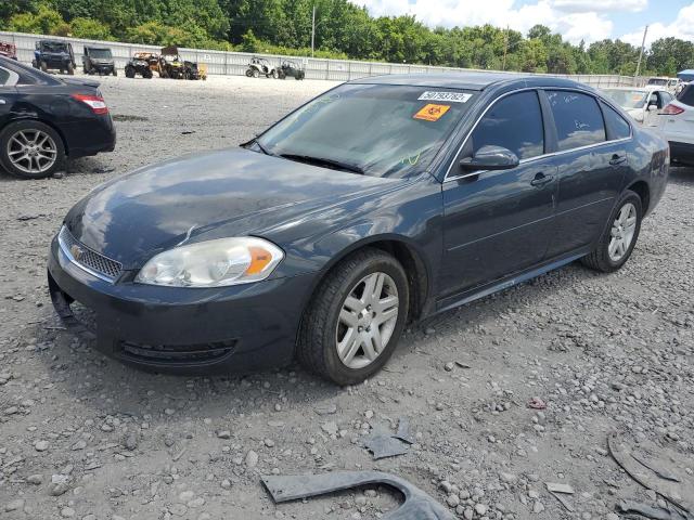 2G1WG5E39C1220132 - 2012 CHEVROLET IMPALA BLACK photo 2